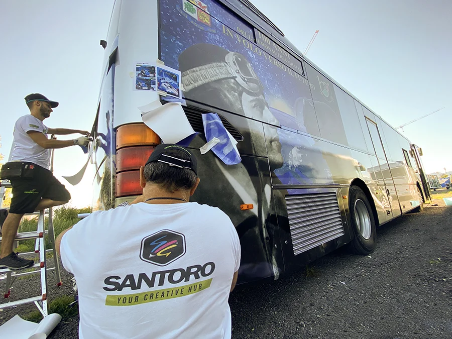 L'Aeronautica Militare italiana sceglie Santoro Grafica per il “wrapping”  di tutti gli automezzi - Confindustria Salerno